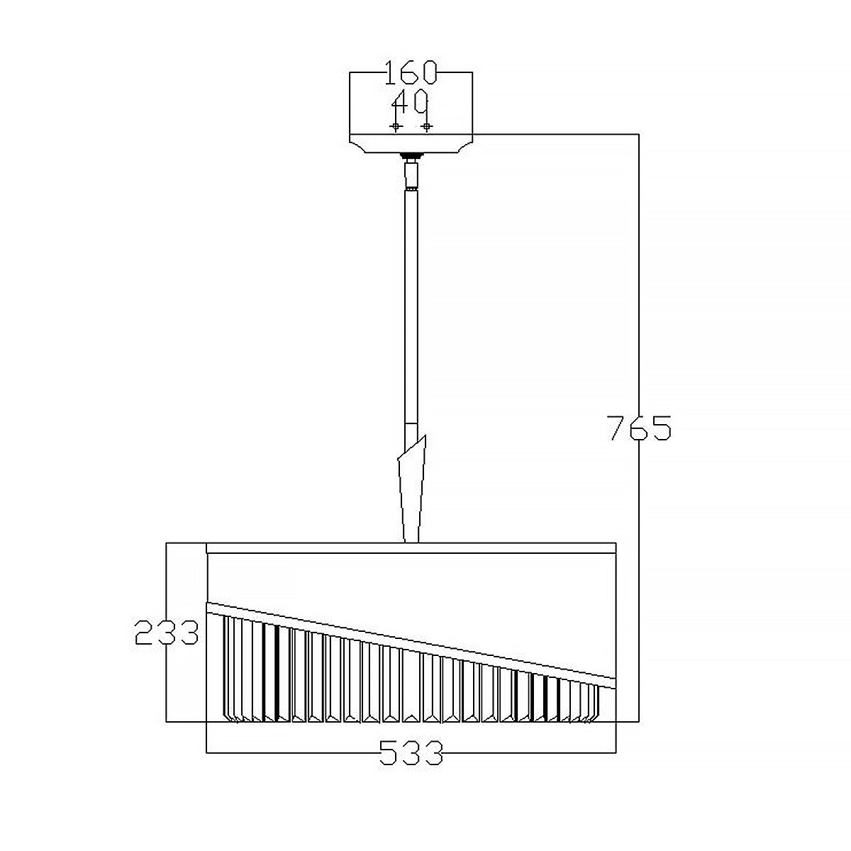 Hinkley Pendant from the Gigi range. Gigi 3 Light Pendant Product Code = HK-GIGI-3P