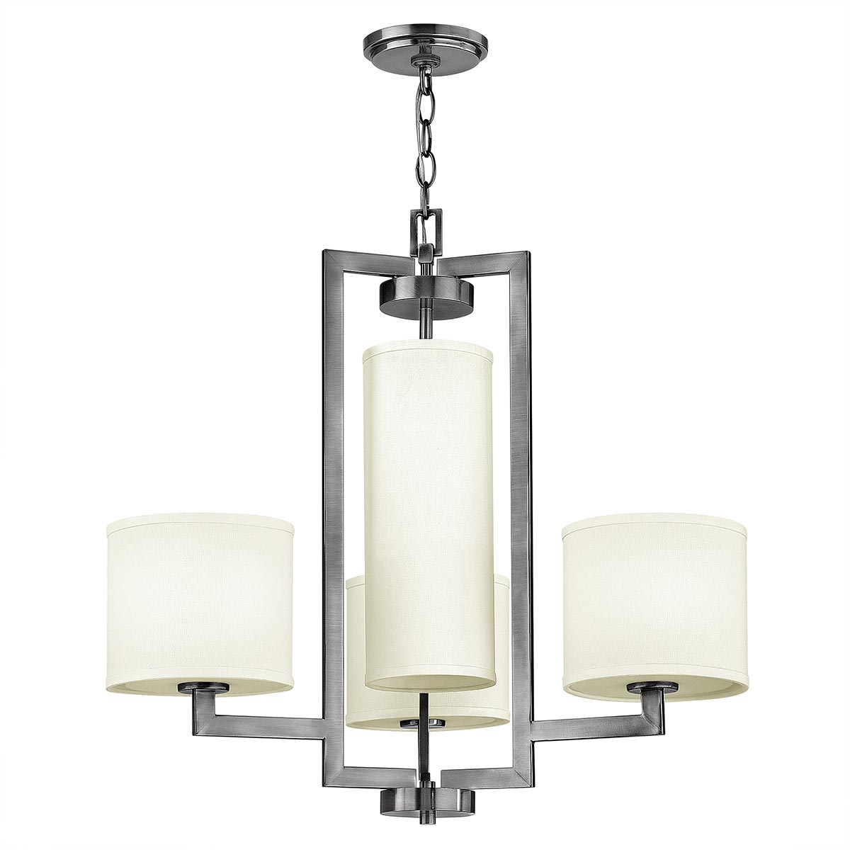 Hinkley Chandelier from the Hampton range. Hampton 4 Light Chandelier Product Code = HK-HAMPTON4