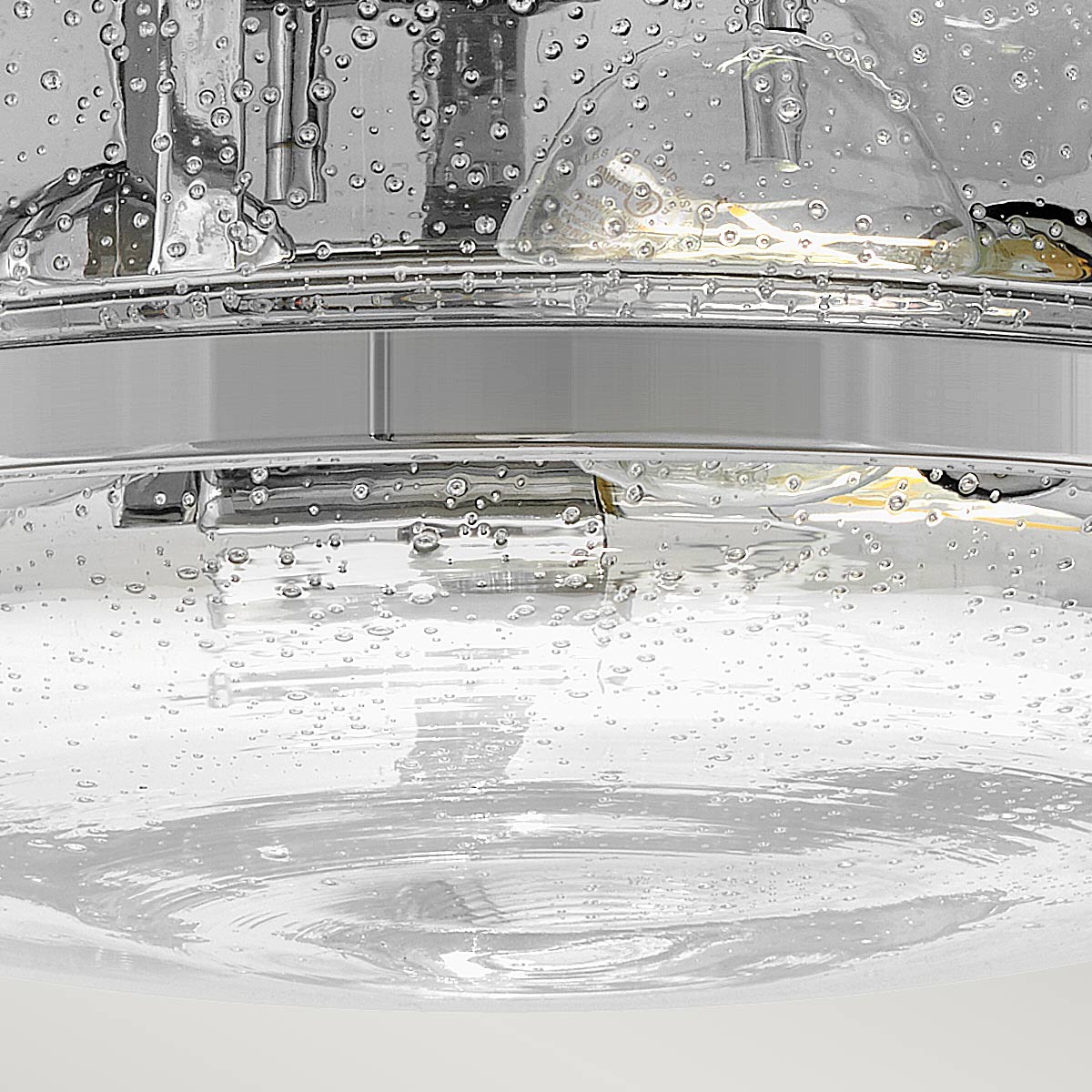 Hinkley Ceiling Flush from the Harper range. Harper 3 Light Flush Product Code = HK-HARPER-F-CM-CS