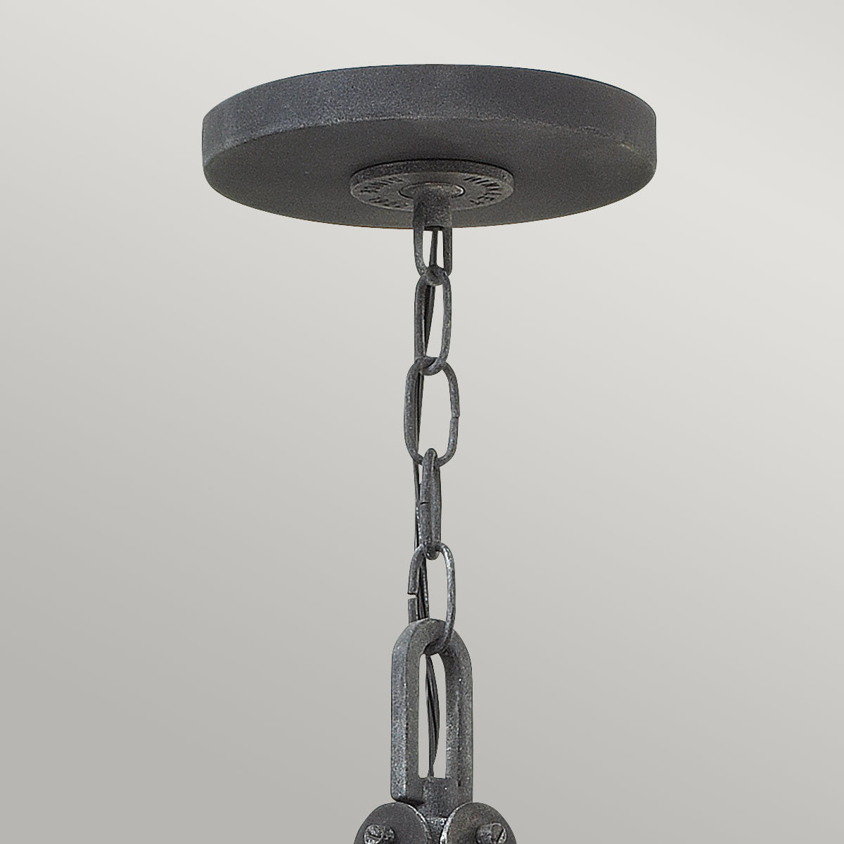 Hinkley Chandelier from the Holden range. Holden 5 Light Chandelier - Aged Zinc Product Code = HK-HOLDEN5-DZ