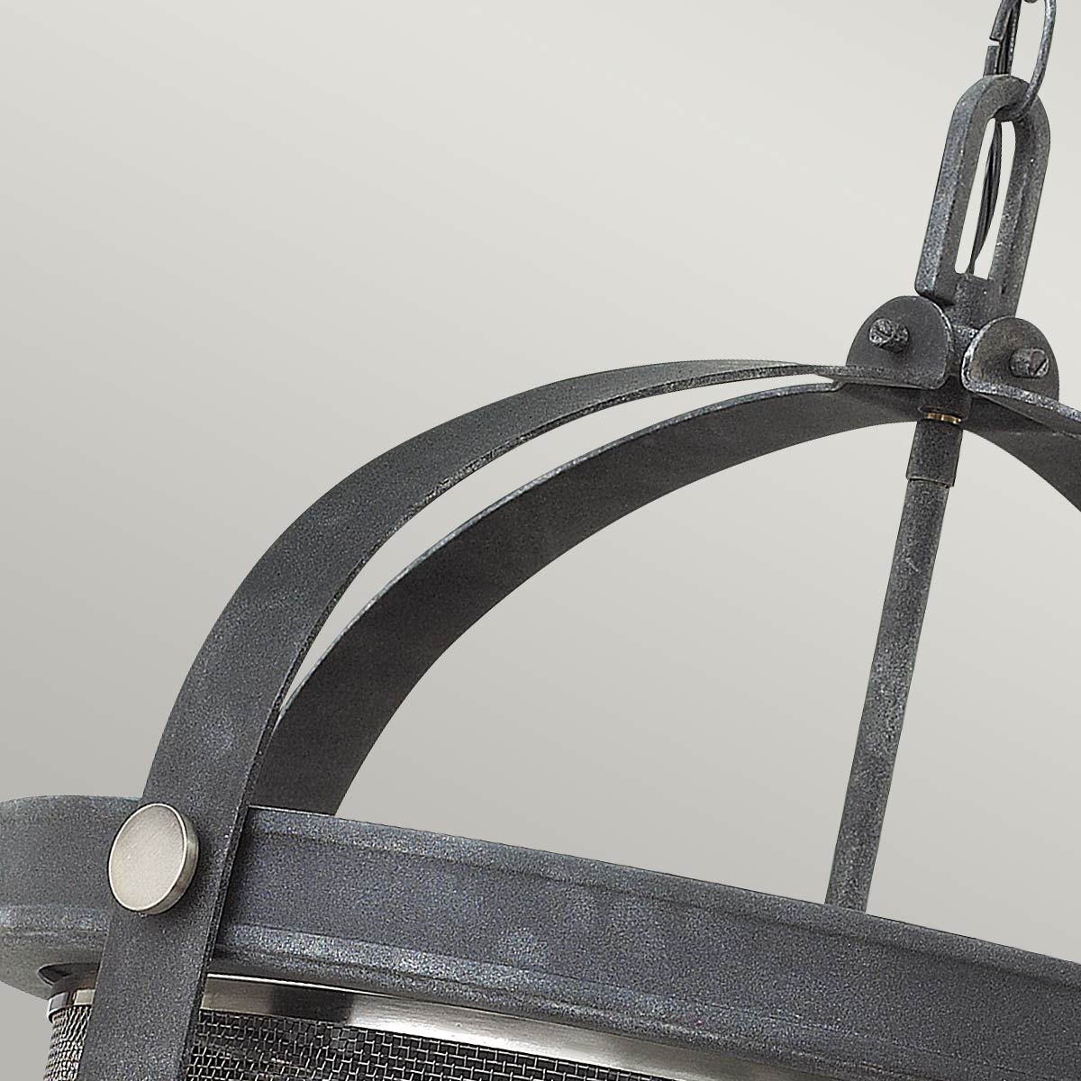 Hinkley Chandelier from the Holden range. Holden 5 Light Chandelier - Aged Zinc Product Code = HK-HOLDEN5-DZ