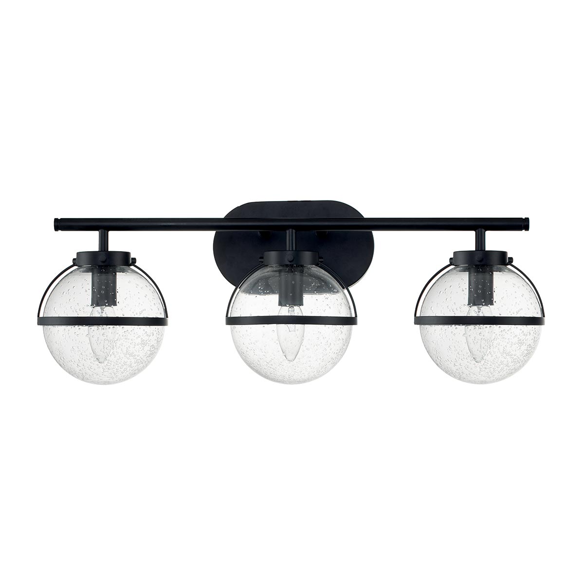 Hinkley Wall Light from the Hollis range. Hollis 3 Light Wall Light Product Code = HK-HOLLIS3-C-BK-BATH