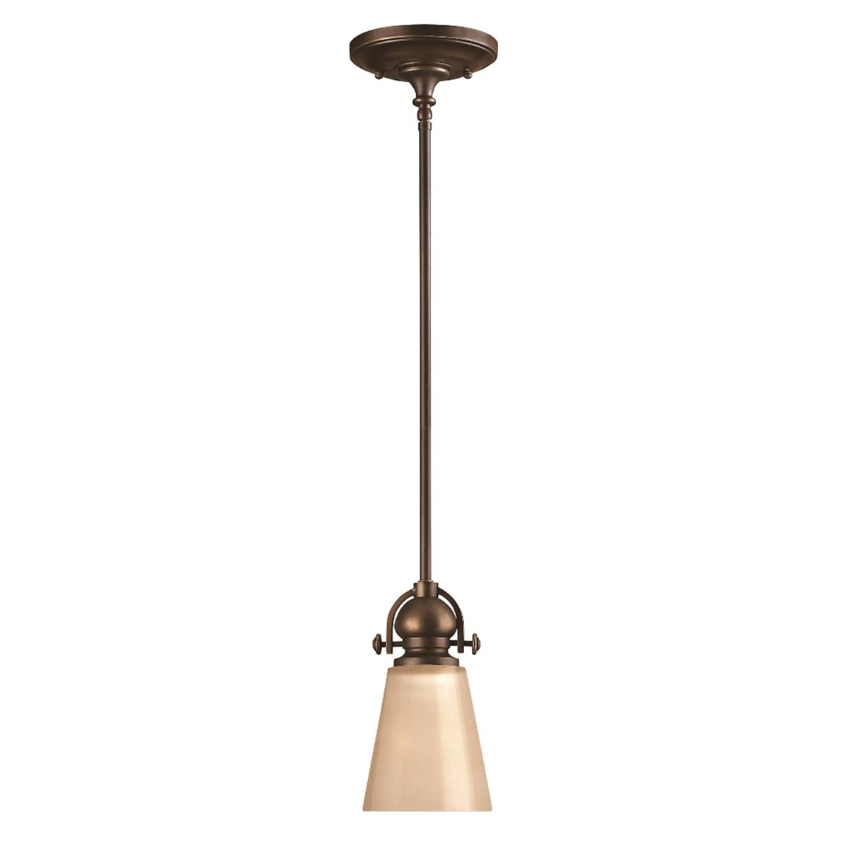 Hinkley Pendant from the Mayflower range. Mayflower 1 Light Mini Pendant Product Code = HK-MAYFLOWER-P-A