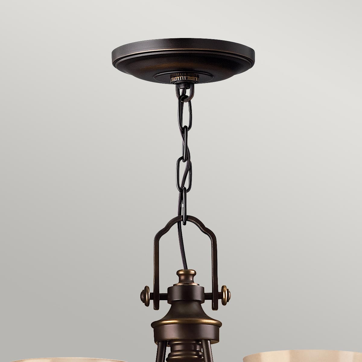 Hinkley Chandelier from the Mayflower range. Mayflower 3 Light Chandelier Product Code = HK-MAYFLOWER3