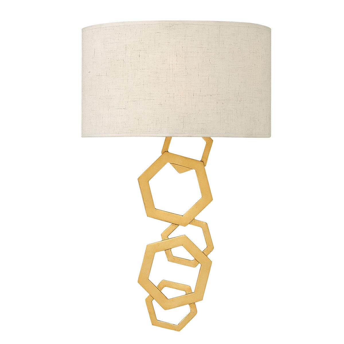 Hinkley Wall Light from the Moxie range. Moxie 2 Light Wall Light - Gold Product Code = HK-MOXIE2-SSG
