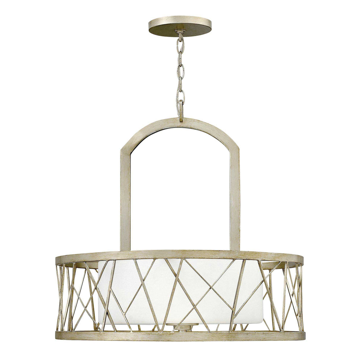 Hinkley Chandelier from the Nest range. Nest 3 Light Pendant Chandelier Product Code = HK-NEST-P-B-SL