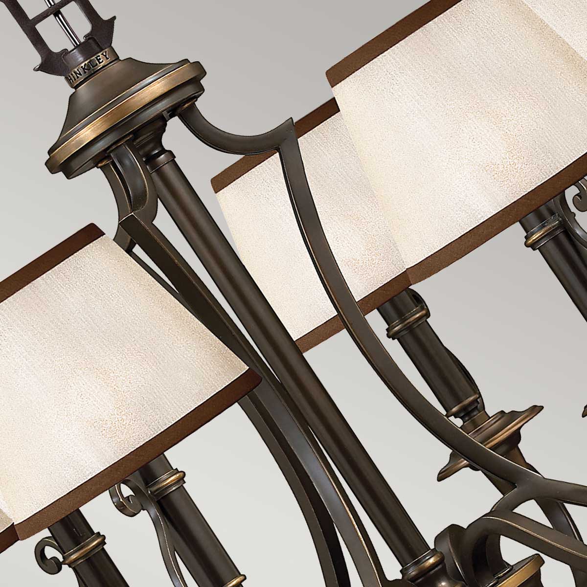 Hinkley Chandelier from the Plymouth range. Plymouth 6 Light Chandelier Product Code = HK-PLYMOUTH6