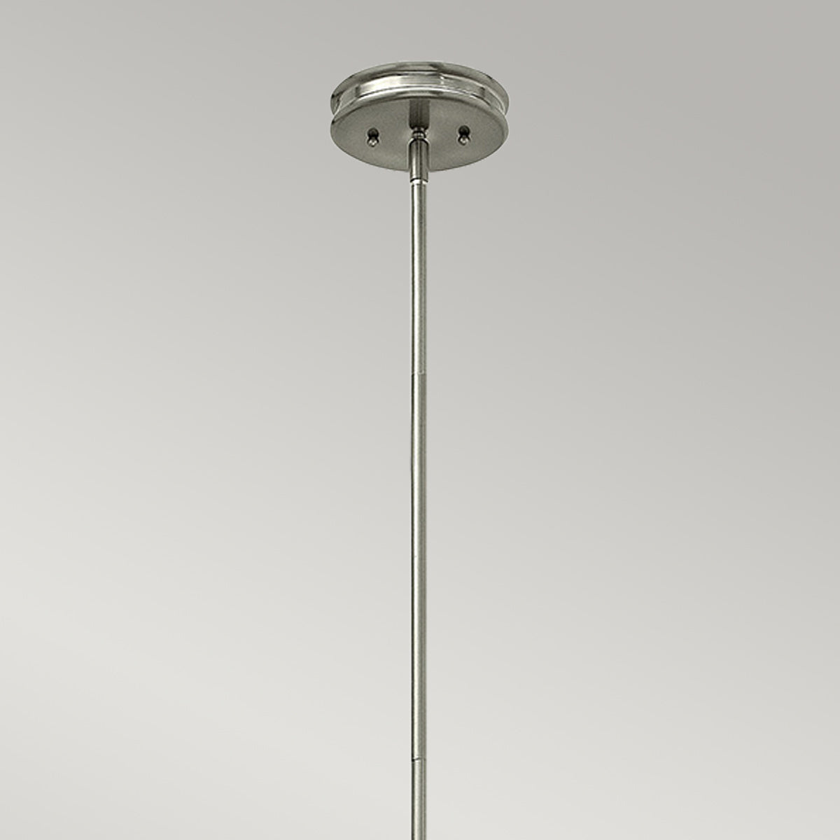 Hinkley Pendant from the Pullman range. Pullman 1 Light Pendant - Brushed Nickel Product Code = HK-PULLMAN-M-BN