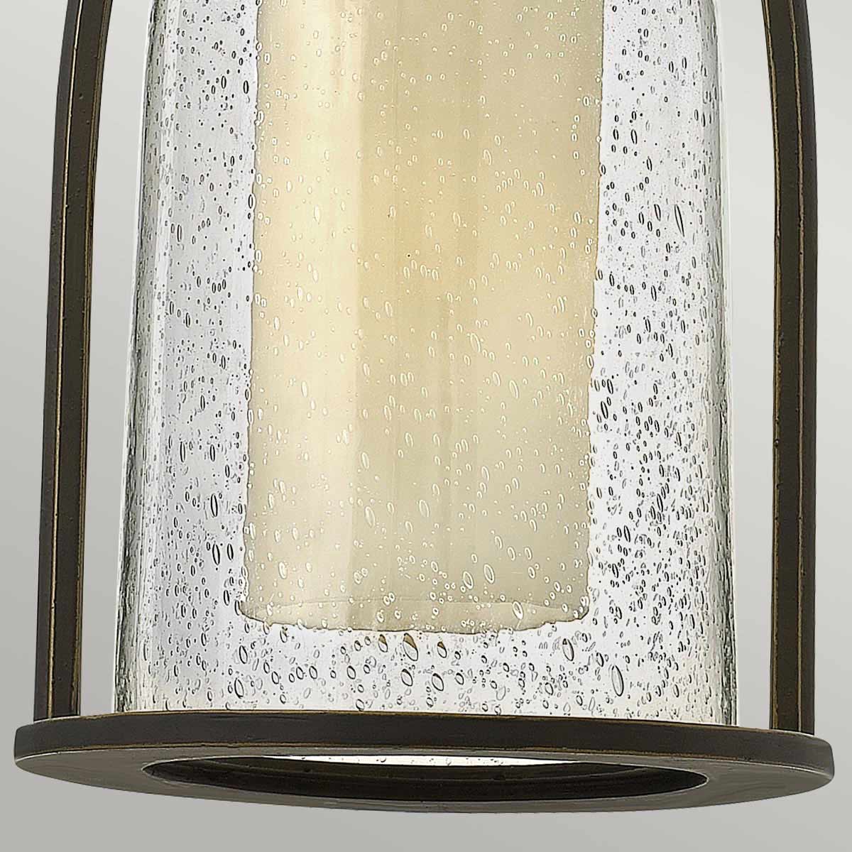 Hinkley Outdoor Hanging from the Quincy range. Quincy 1 Light Medium Chain Lantern Product Code = HK-QUINCY8-M