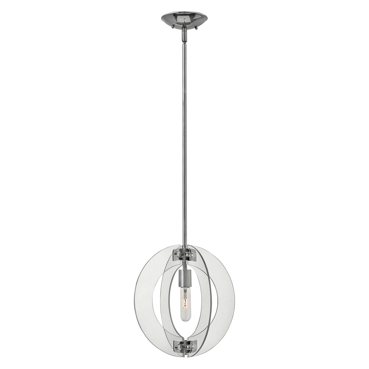 Hinkley Pendant from the Solstice range. Solstice 1 Light Mini Pendant Product Code = HK-SOLSTICE-MP