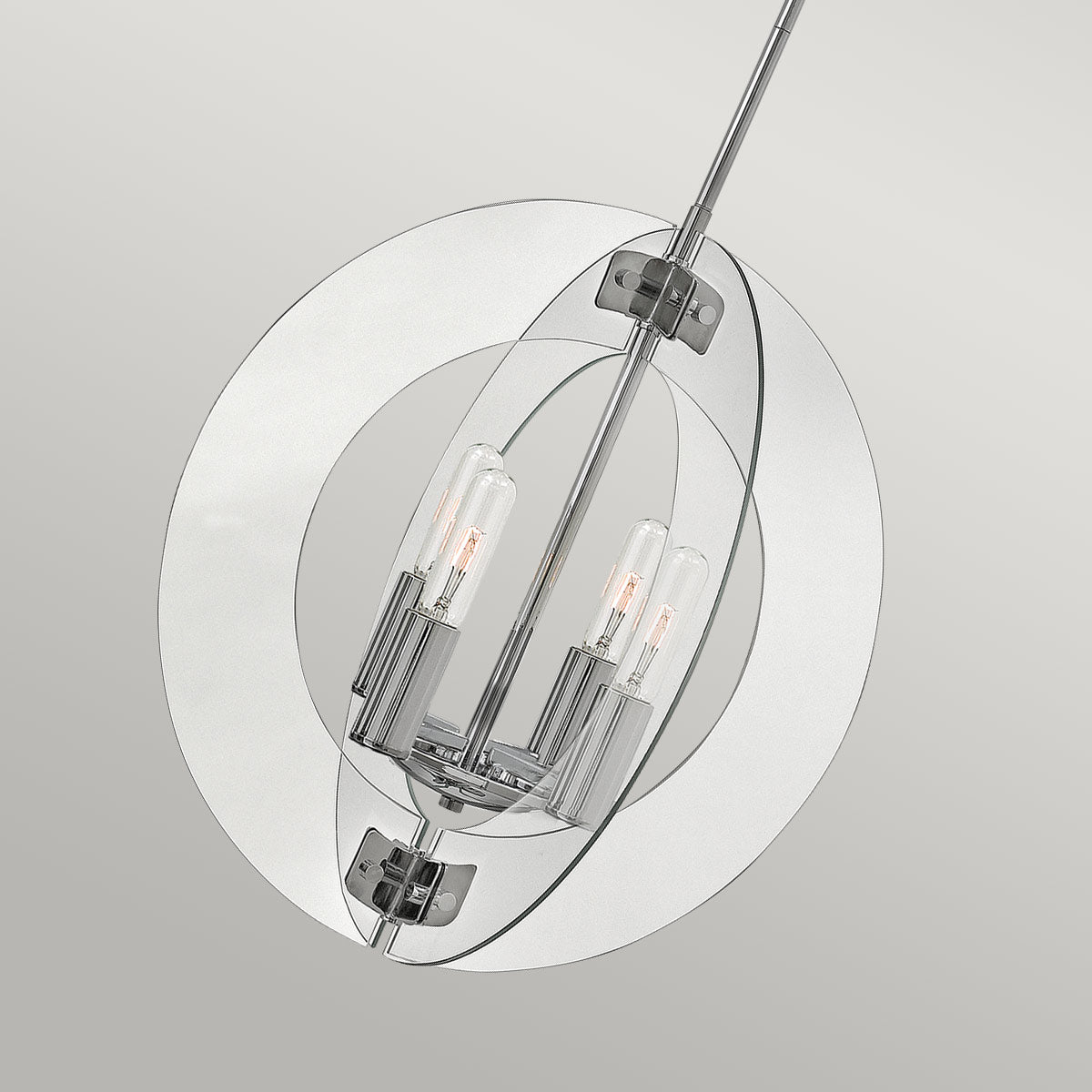 Hinkley Chandelier from the Solstice range. Solstice 4 Light Chandelier Product Code = HK-SOLSTICE4