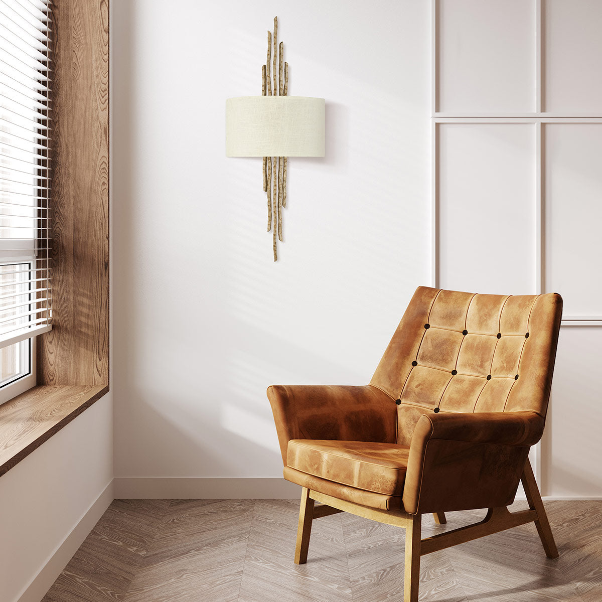 Hinkley Wall Light from the Spyre range. Spyre 2 Light Wall Light Product Code = HK-SPYRE2-CPG