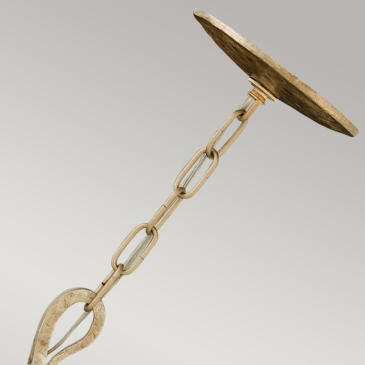 Hinkley Chandelier from the Spyre range. Spyre 6 Light Chandelier Product Code = HK-SPYRE6C-CPG