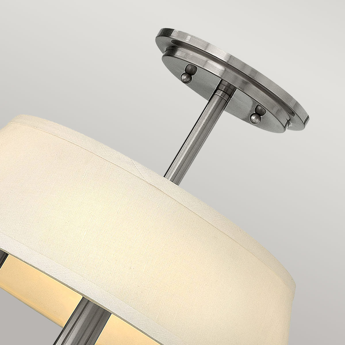 Hinkley Pendant from the Whitney (HK) range. Whitney 3 Light Duo-Mount Pendant/Semi-Flush Product Code = HK-WHITNEY-P