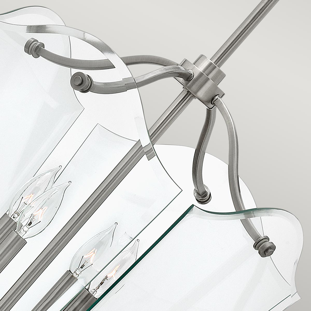 Hinkley Pendant from the Wingate range. Wingate 4 Light Medium Pendant Product Code = HK-WINGATE-P-M