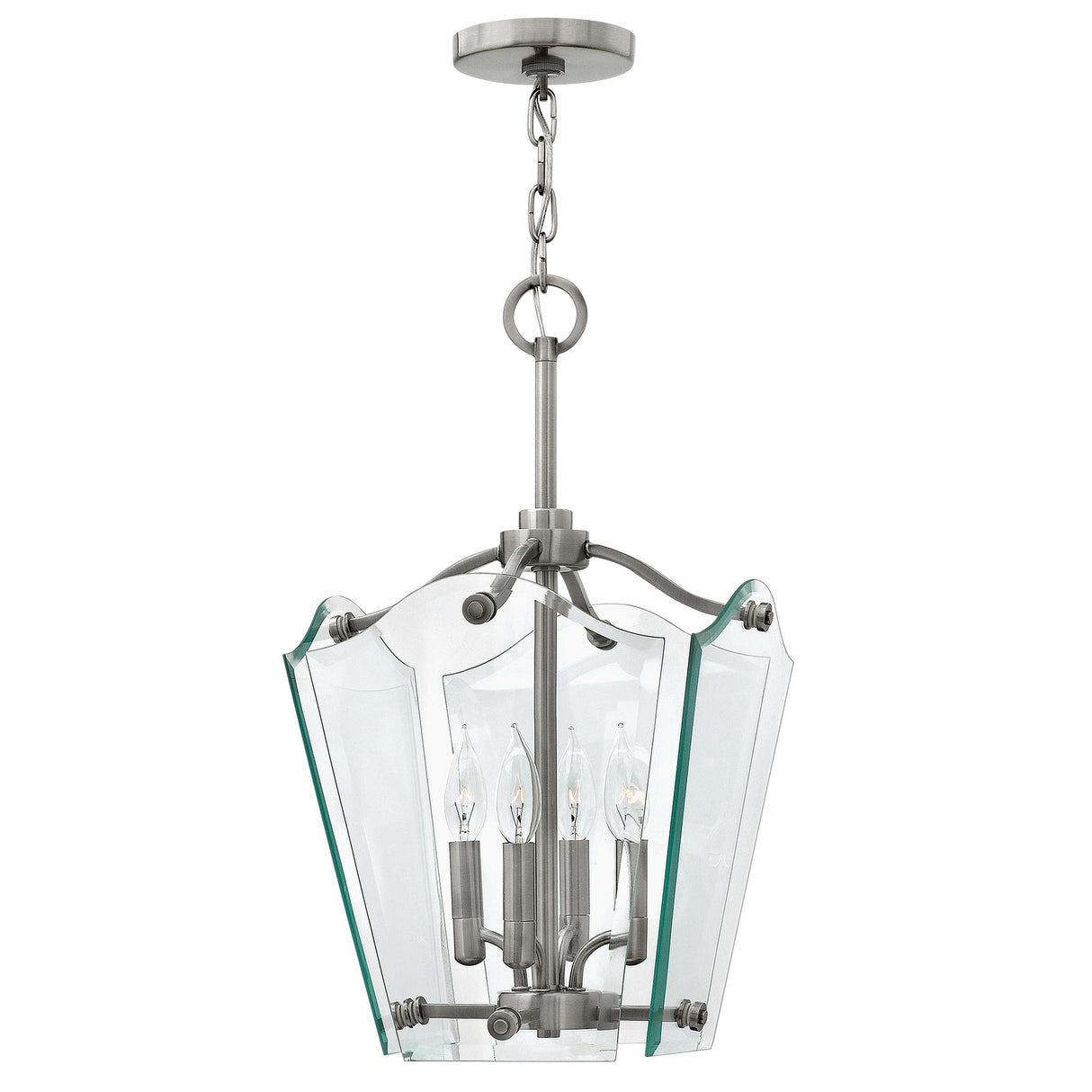 Hinkley Pendant from the Wingate range. Wingate 4 Light Small Pendant Product Code = HK-WINGATE-P-S