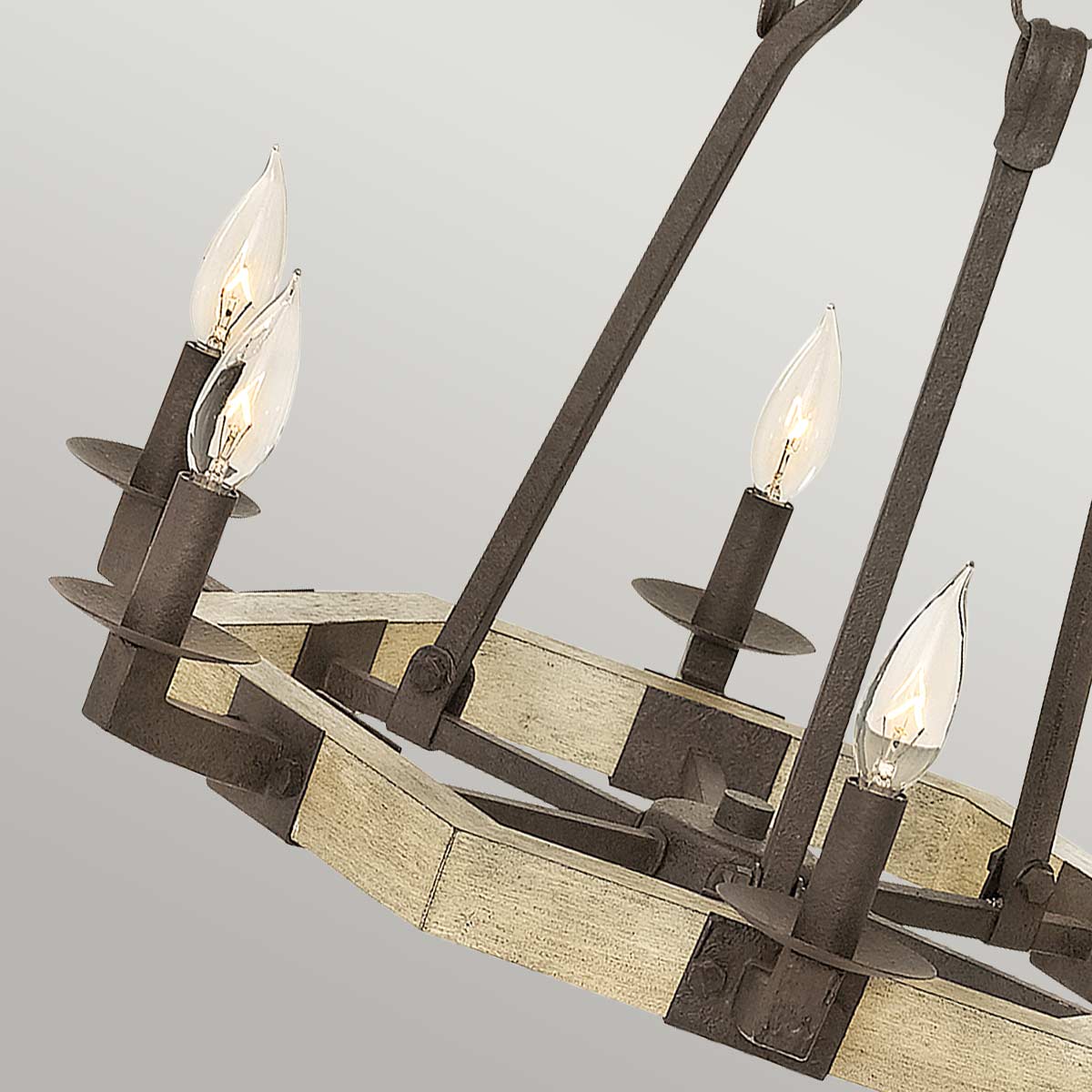 Hinkley Chandelier from the Wyatt range. Wyatt 6 Light Chandelier Product Code = HK-WYATT6