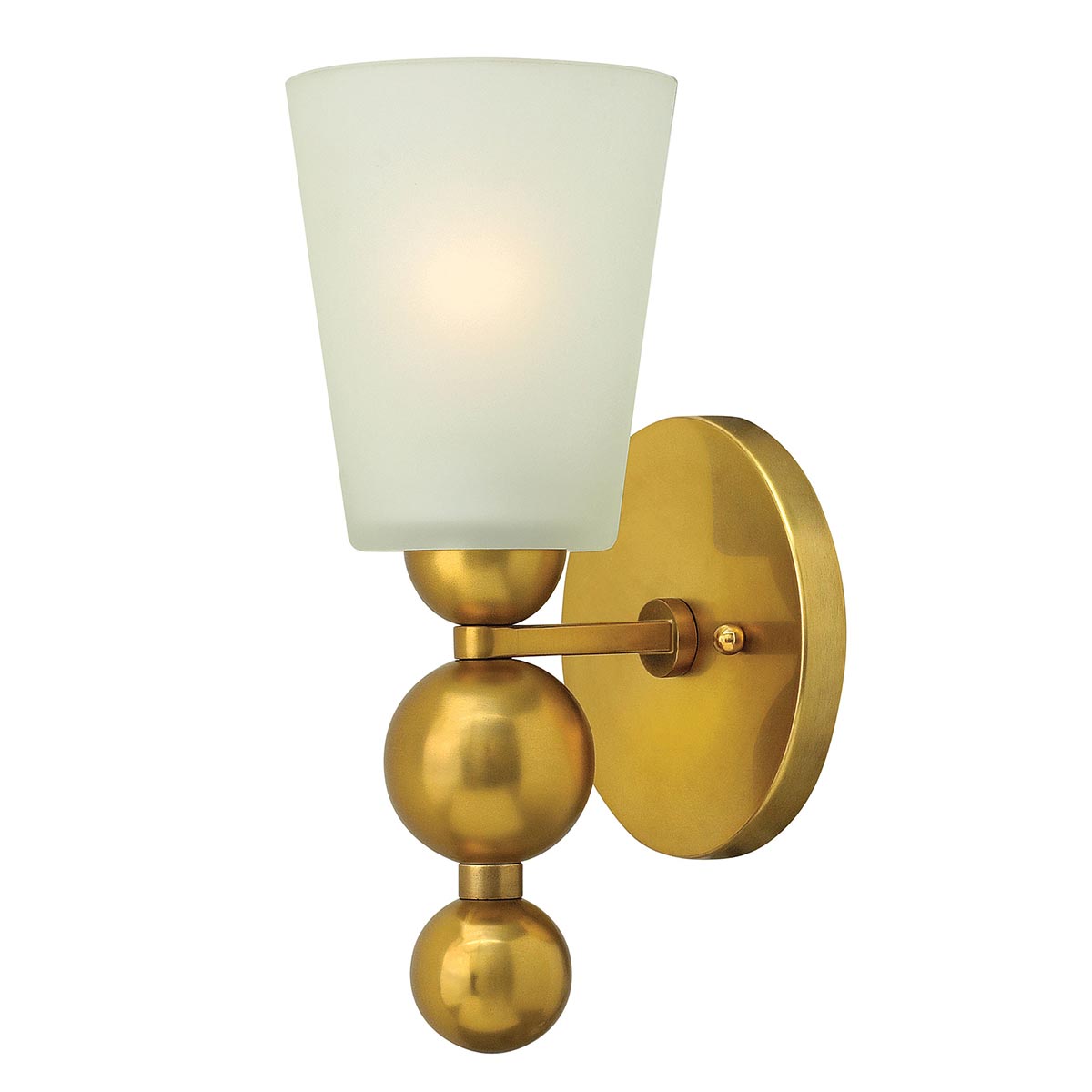 Hinkley Wall Light from the Zelda range. Zelda 1 Light Wall Light Product Code = HK-ZELDA1-VS