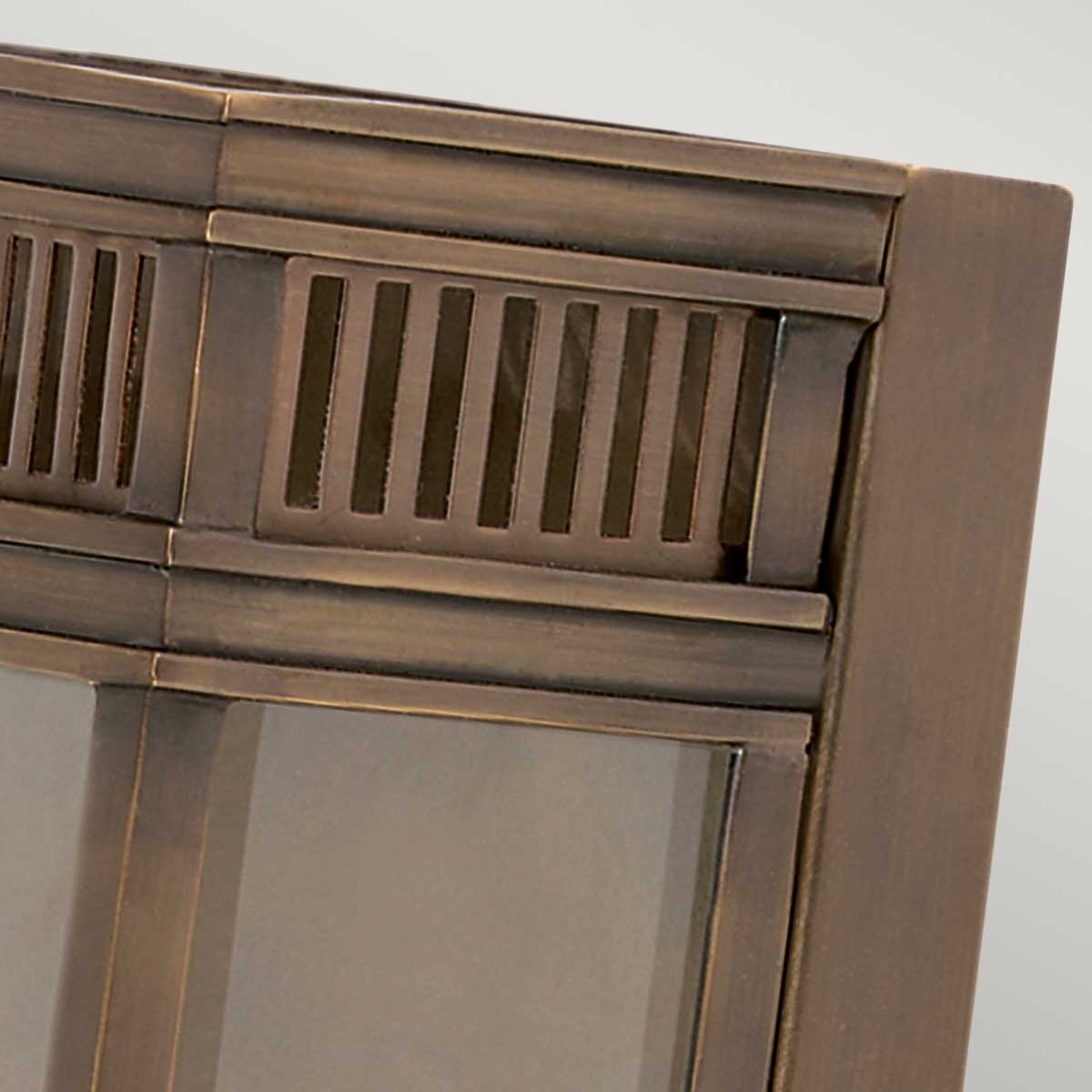 Elstead Lighting Outdoor Wall Light from the Holborn range. Holborn 2 Light Half Lantern Medium Product Code = HL7-M-DB