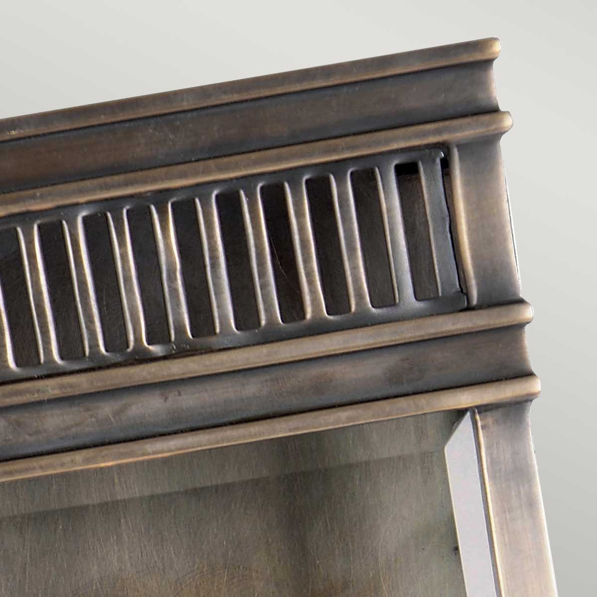 Elstead Lighting Outdoor Wall Light from the Holborn range. Holborn 1 Light Half Lantern Small Product Code = HL7-S-DB