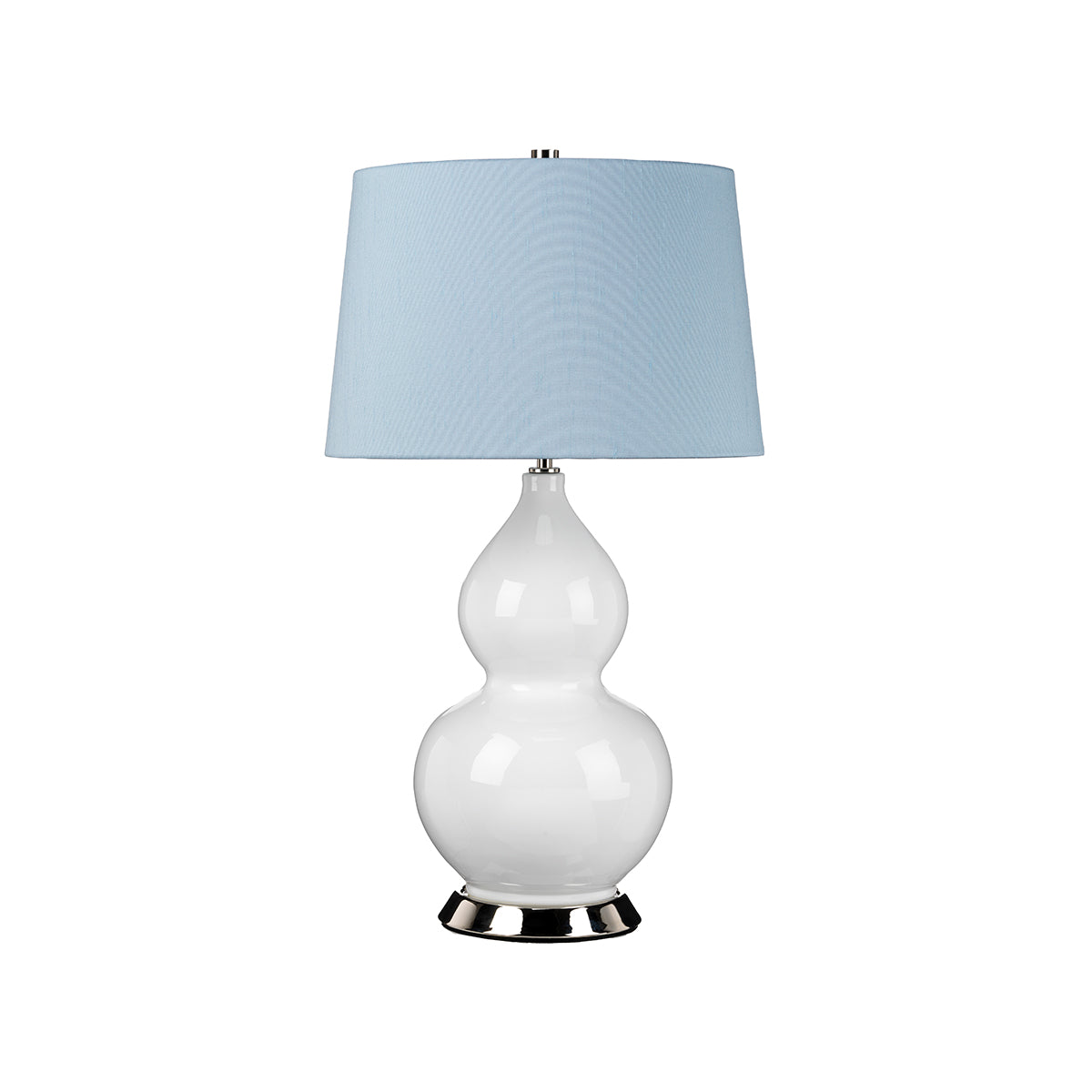 Elstead Lighting Table Lamp from the ISLA range. Isla 1 Light Table Light Product Code = ISLA-PN-TL-BLUE