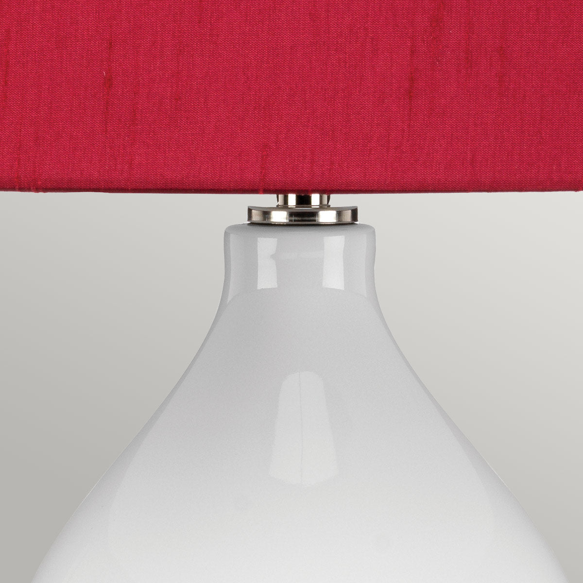 Elstead Lighting Table Lamp from the ISLA range. Isla 1 Light Table Light Product Code = ISLA-PN-TL-RED