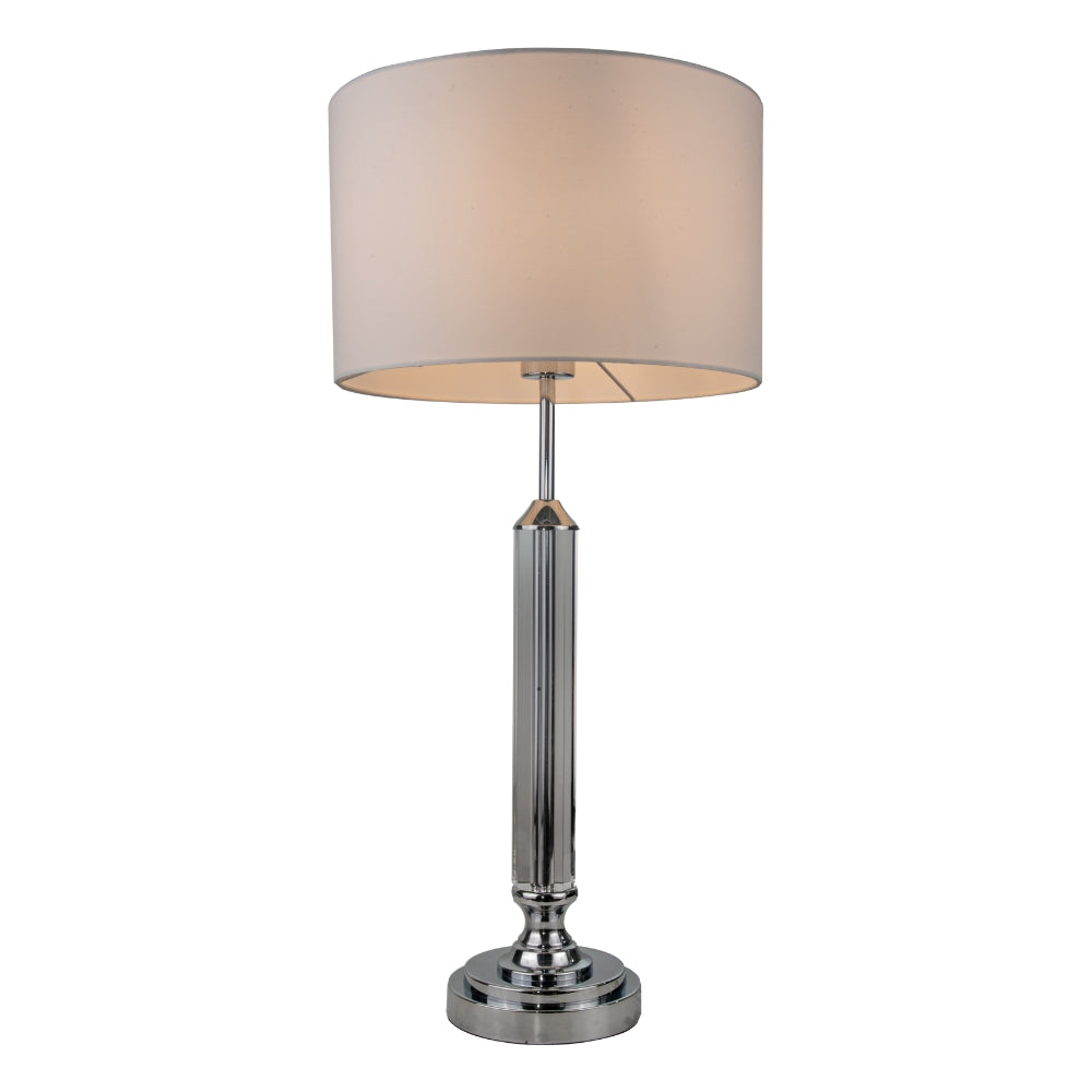 Magnalux Julie Crystal Polished Chrome Table Lamp Part Number - JUL01CHTL