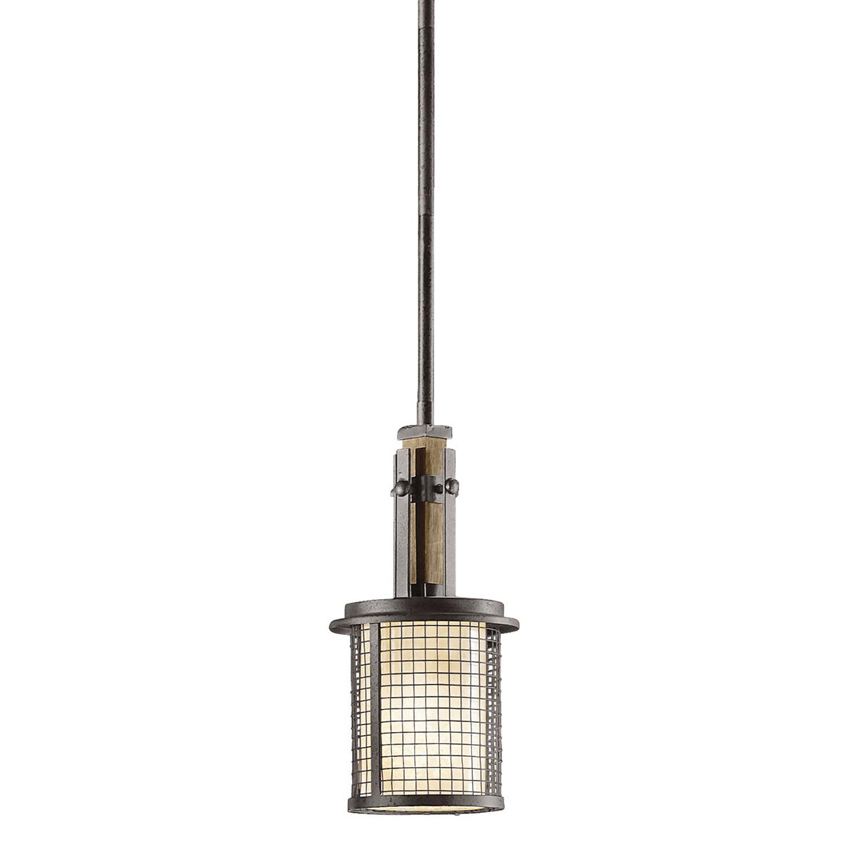 Kichler Pendant from the Ahrendale range. Ahrendale 1 Light Mini Pendant Product Code = KL-AHRENDALE-MP