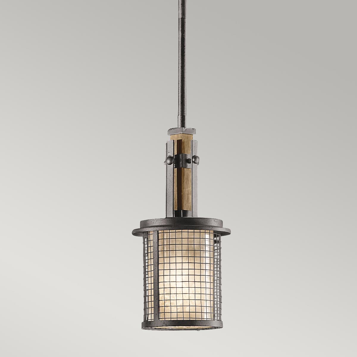 Kichler Pendant from the Ahrendale range. Ahrendale 1 Light Mini Pendant Product Code = KL-AHRENDALE-MP