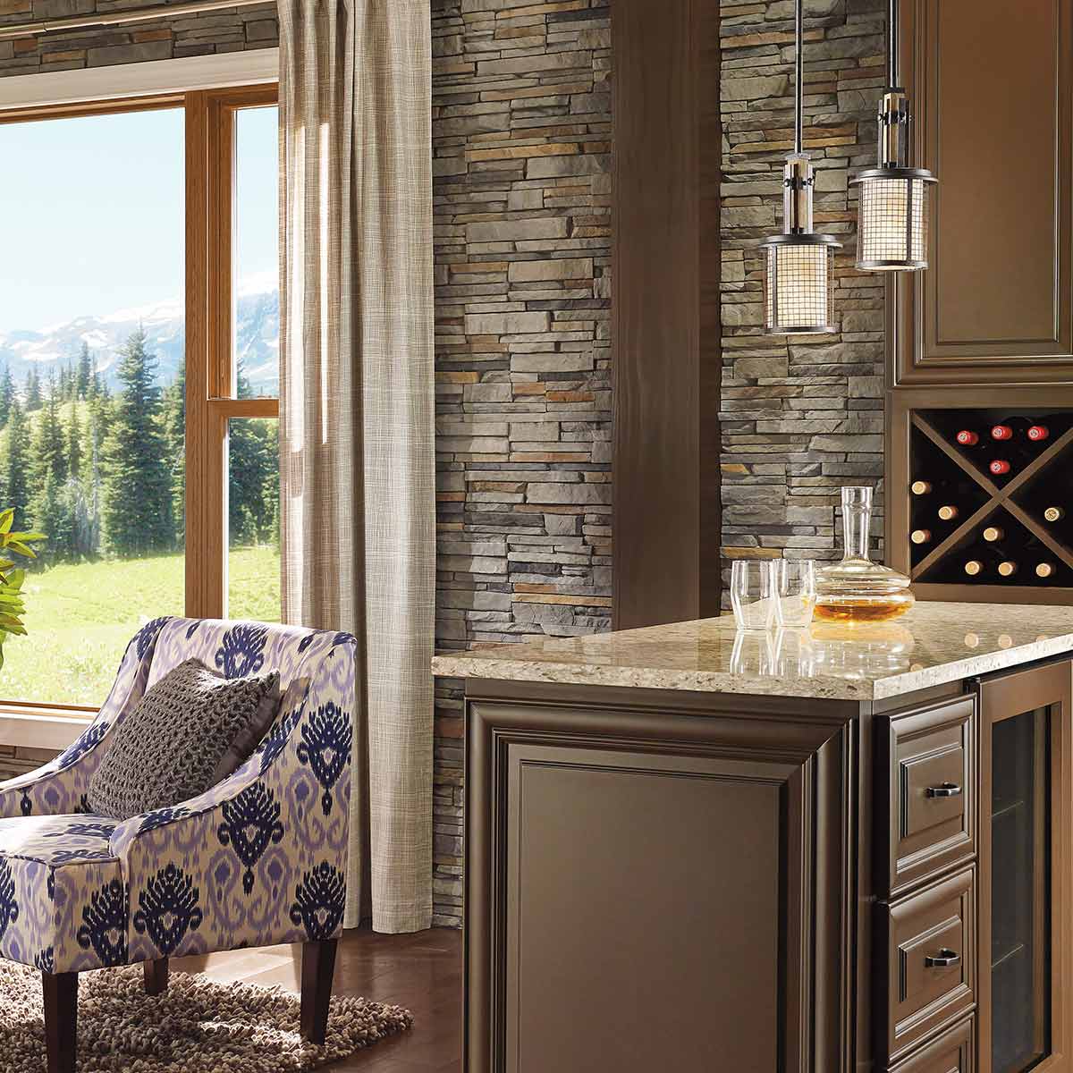 Kichler Pendant from the Ahrendale range. Ahrendale 1 Light Mini Pendant Product Code = KL-AHRENDALE-MP