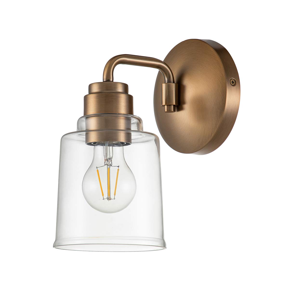 Kichler Wall Light from the Aivian range. Aivian 1 Light Wall Light Product Code = KL-AIVIAN1-WBR