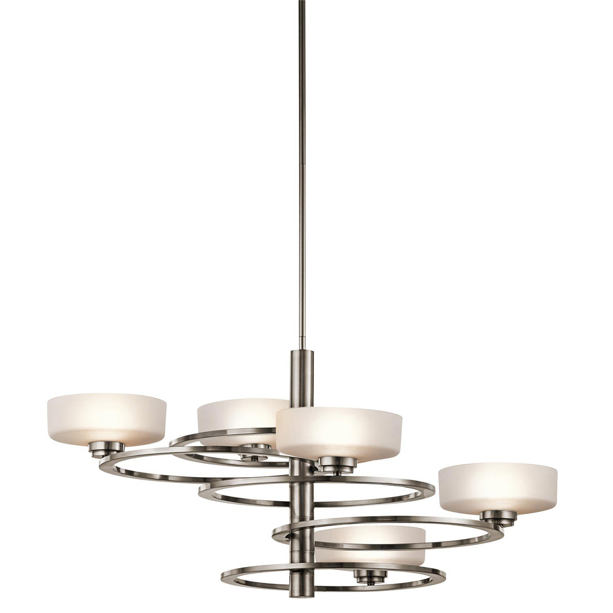 Kichler Chandelier from the Aleeka range. Aleeka 5 Light Chandelier Product Code = KL-ALEEKA5B