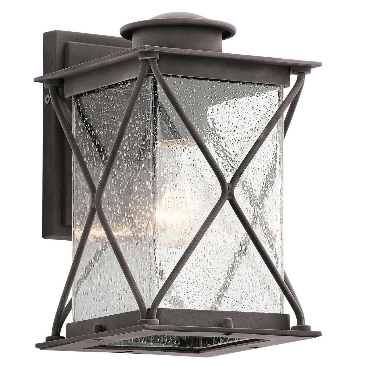 Kichler Outdoor Wall Light from the Argyle range. Argyle 1 Light Small Outdoor Wall Light Product Code = KL-ARGYLE2-S