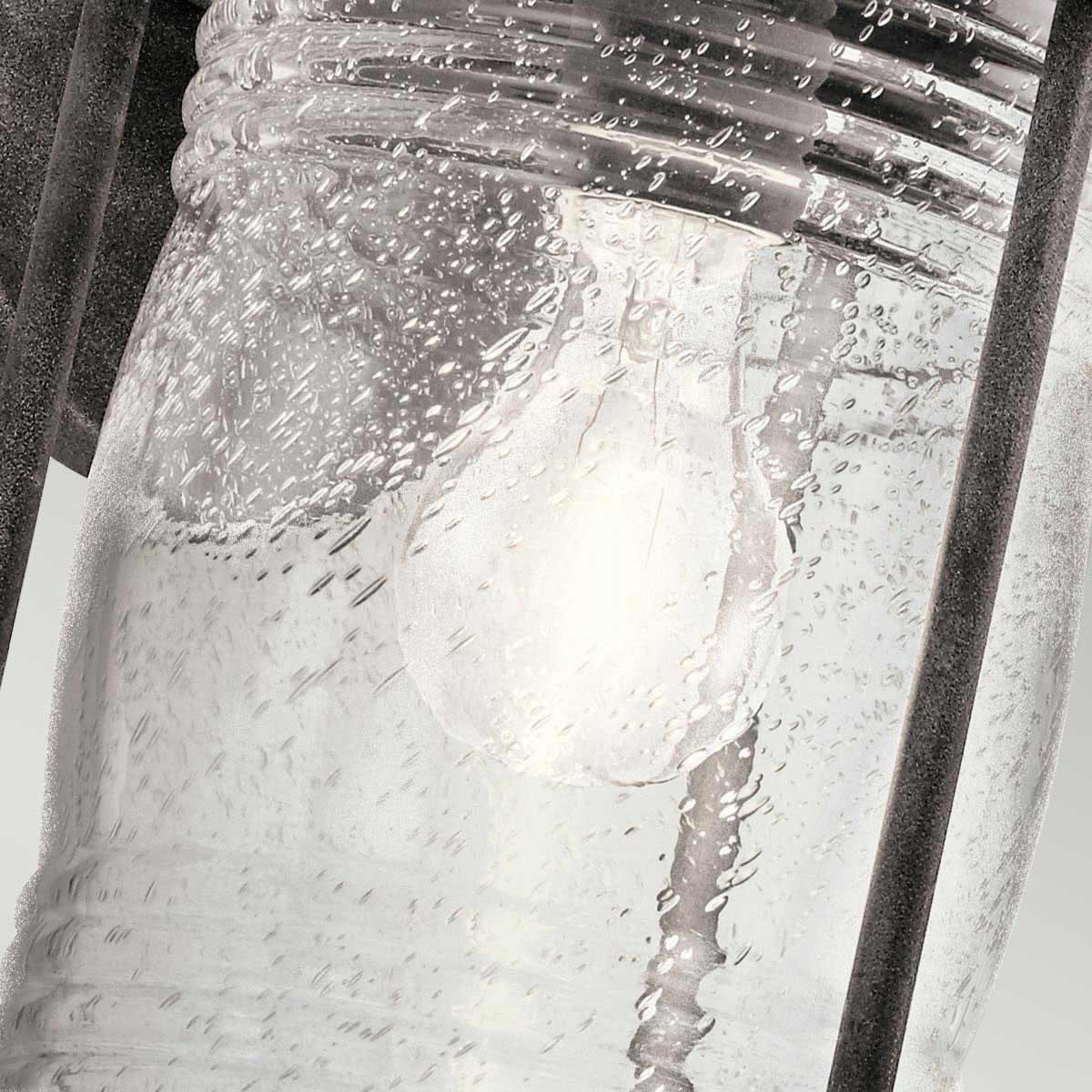 Kichler Outdoor Wall Light from the Ashland Bay range. Ashland Bay 1 Light Medium Wall Lantern Product Code = KL-ASHLANDBAY2-M