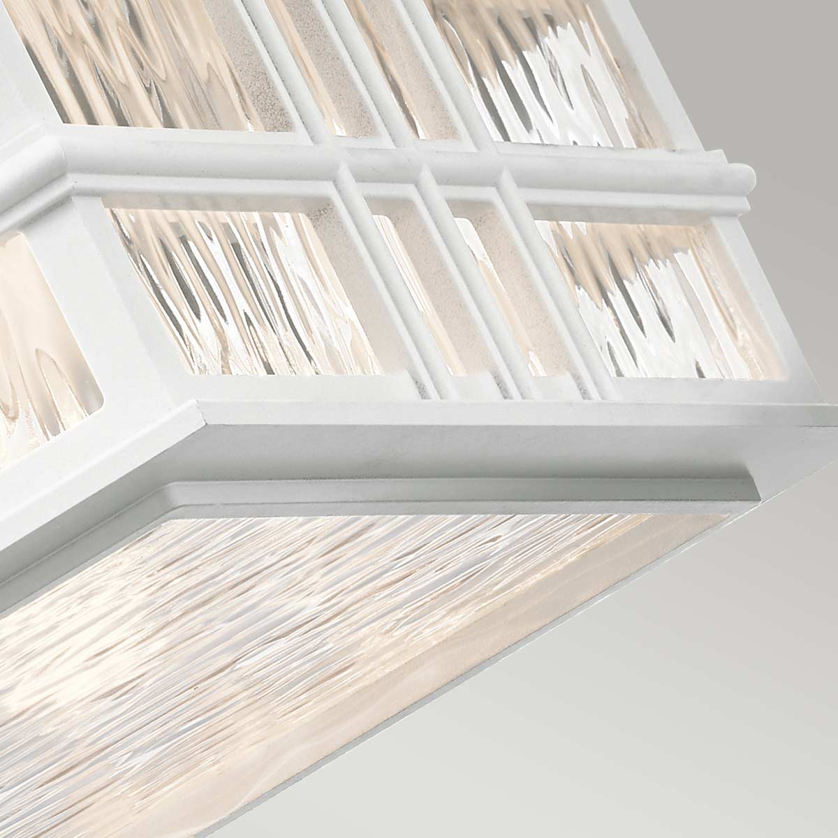 Kichler Ceiling Flush from the Beacon Square range. Beacon Square 2 Light Flush Product Code = KL-BEACON-SQUARE-F-WHT