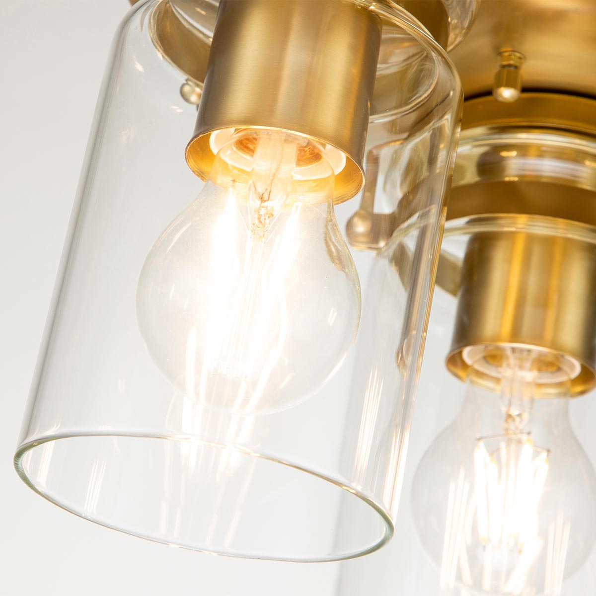 Kichler Ceiling Flush from the Brinley range. Brinley 3 Light Flush Product Code = KL-BRINLEY-F-BB