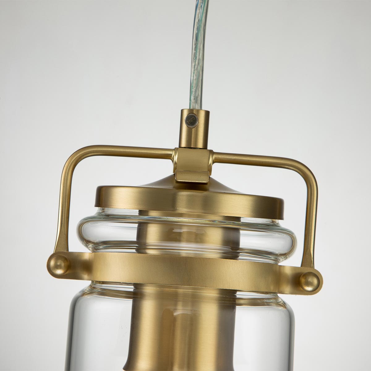 Kichler Pendant from the Brinley range. Brinley 1 Light Mini Pendant Product Code = KL-BRINLEY-MP-BB