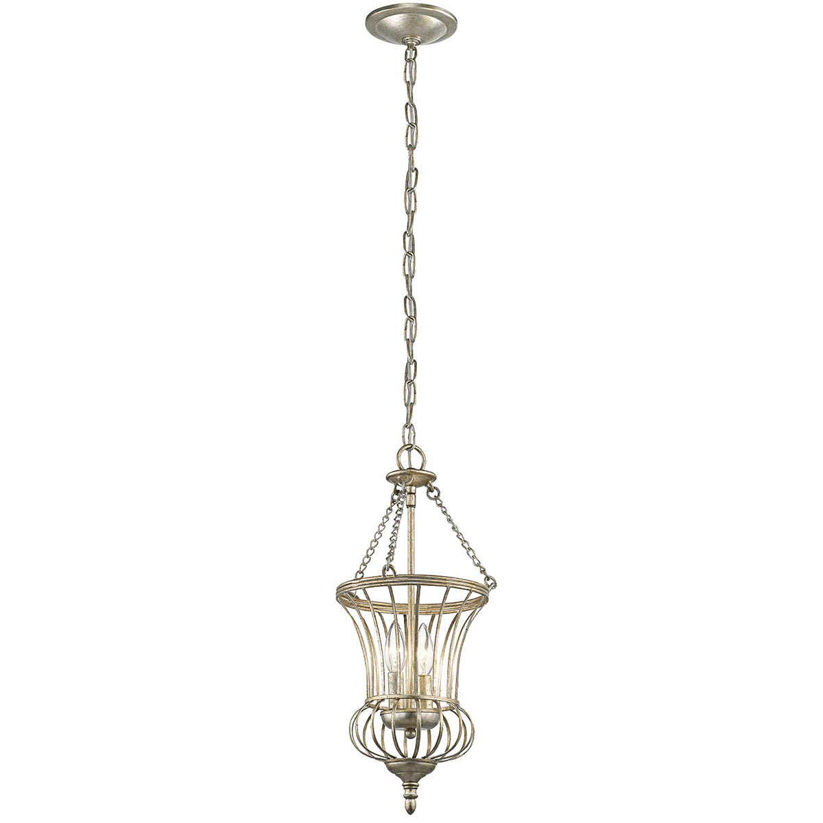 Kichler Pendant from the Calla range. Calla 2 Light Small Pendant Product Code = KL-CALLA-P-S