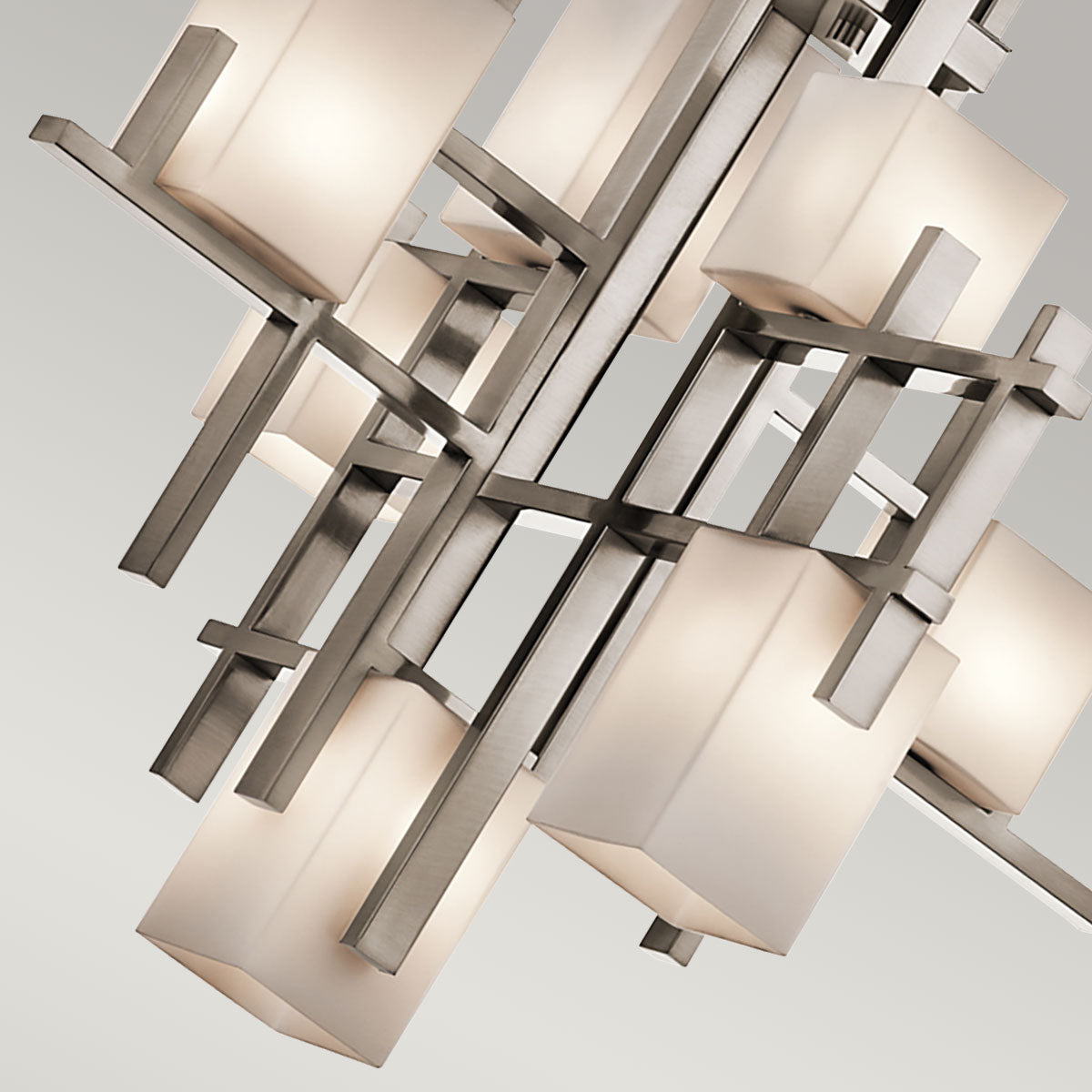 Kichler Chandelier from the City Lights range. City Lights 7 Light Chandelier Product Code = KL-CITY-LIGHTS7A