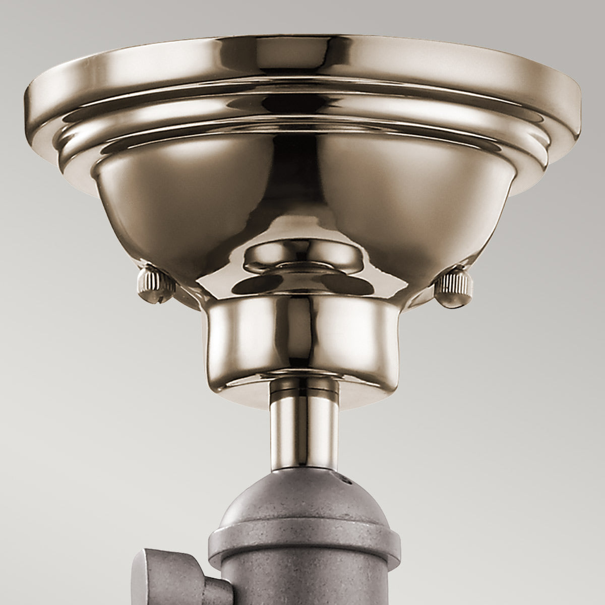 Kichler Pendant from the Cobson range. Cobson 1 Light Mini Pendant - Polished Nickel Product Code = KL-COBSON-MP-PN