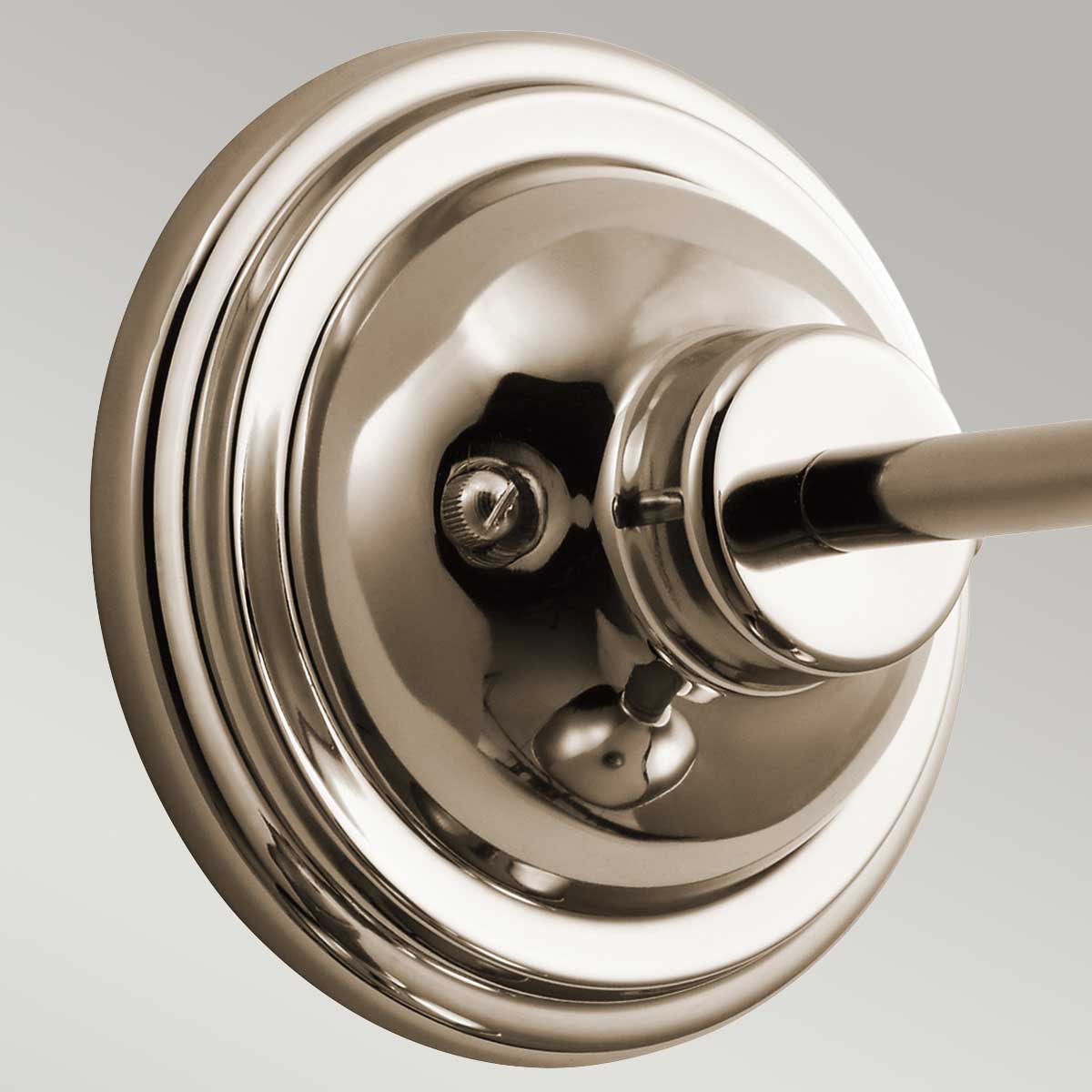 Kichler Wall Light from the Cobson range. Cobson 1 Light Wall Light - Polished Nickel Product Code = KL-COBSON1-PN