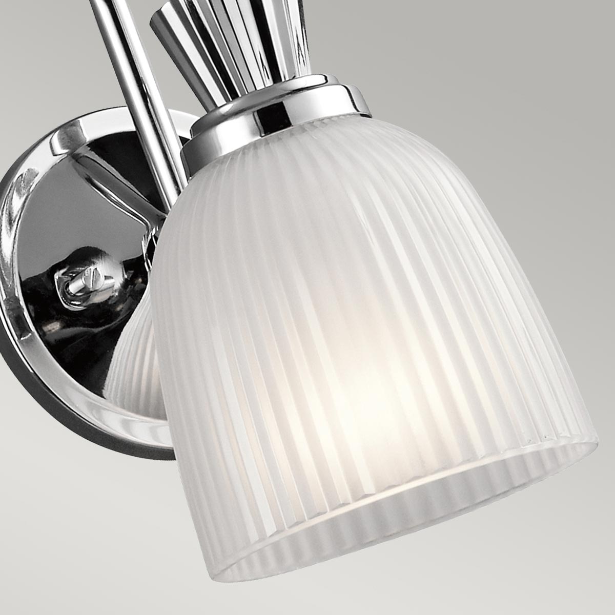 Kichler Wall Light from the Cora range. Cora 1 Light Wall Light Product Code = KL-CORA1-BATH