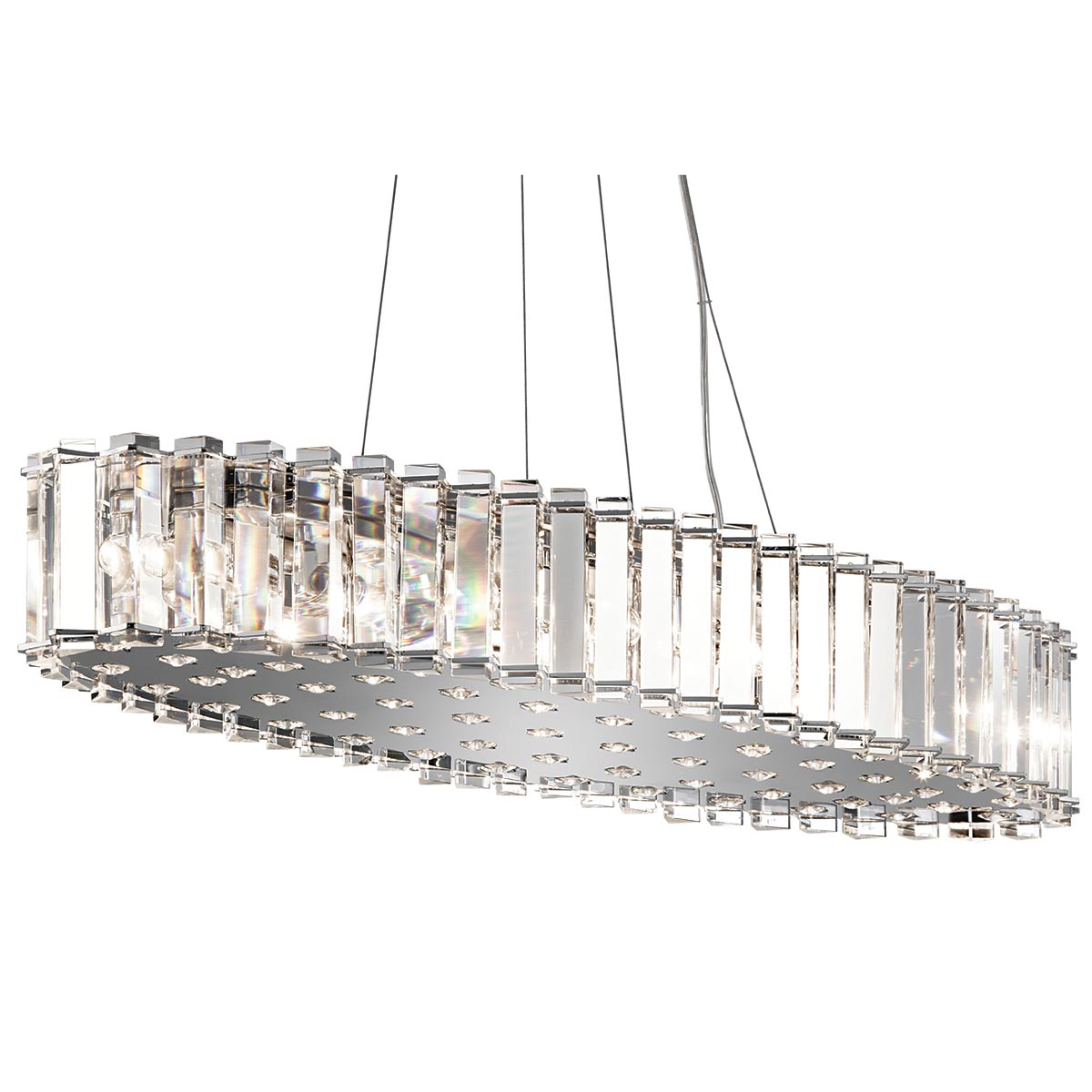 Kichler Pendant from the Crystal Skye range. Crystal Skye 12 Light Island Pendant Product Code = KL-CRYSTAL-SKYE-I-L