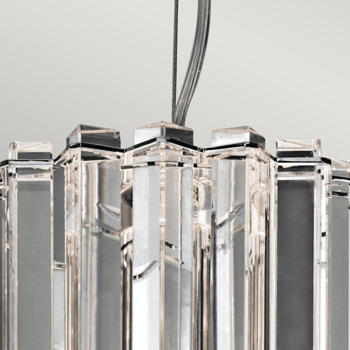 Kichler Pendant from the Crystal Skye range. Crystal Skye 2 Light Mini Pendant Product Code = KL-CRYSTAL-SKYE-MP