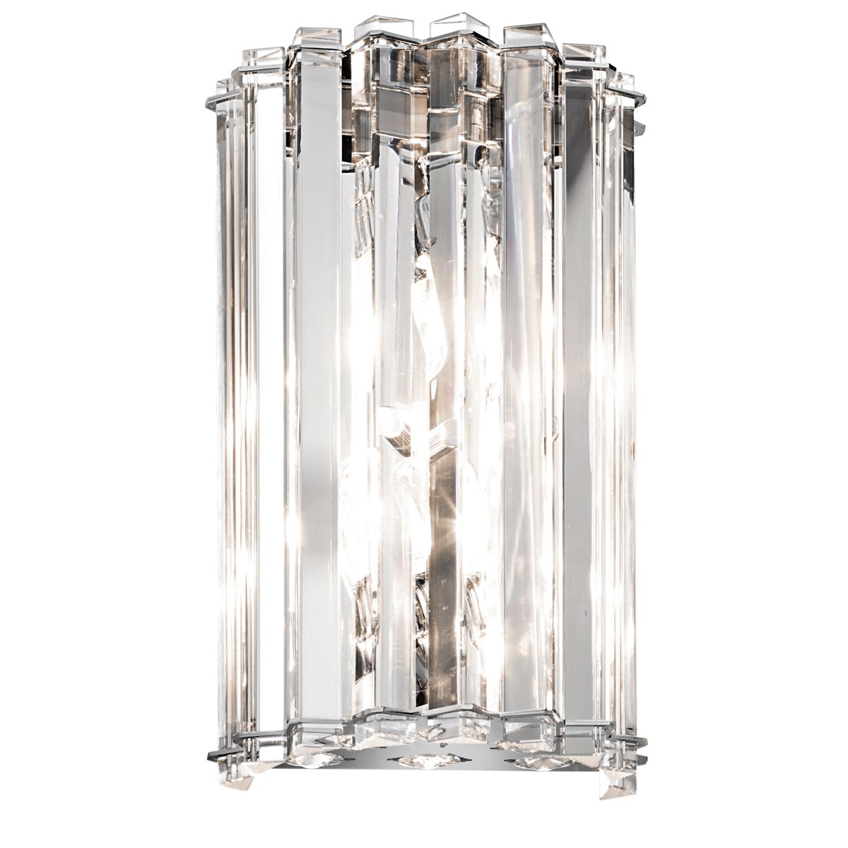 Kichler Wall Light from the Crystal Skye range. Crystal Skye 2 Light Wall Light Product Code = KL-CRYSTAL-SKYE2