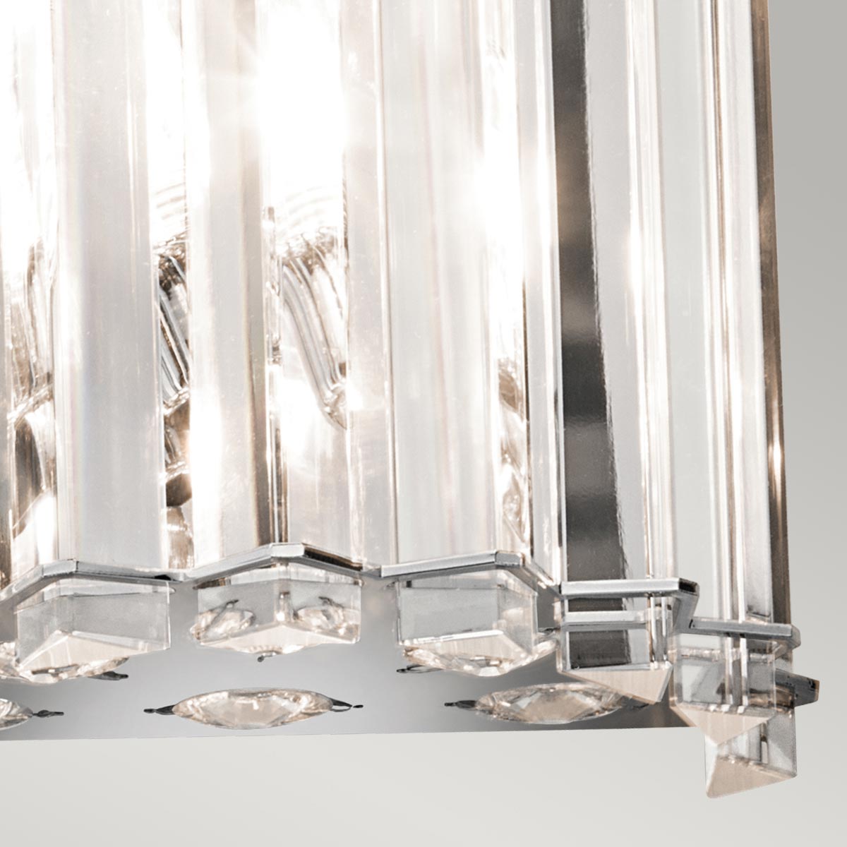 Kichler Wall Light from the Crystal Skye range. Crystal Skye 2 Light Wall Light Product Code = KL-CRYSTAL-SKYE2