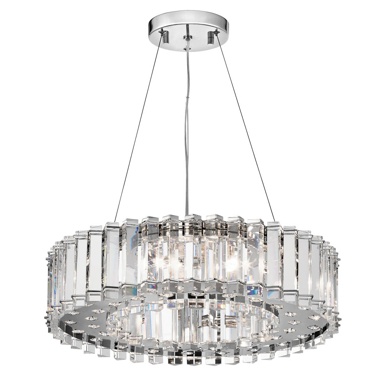 Kichler Chandelier from the Crystal Skye range. Crystal Skye 8 Light Chandelier Product Code = KL-CRYSTAL-SKYE8