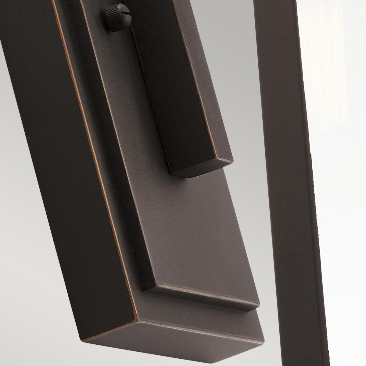 Kichler Outdoor Wall Light from the Delison range. Delison 1 Light Wall Lantern - Medium Product Code = KL-DELISON-M-RZ