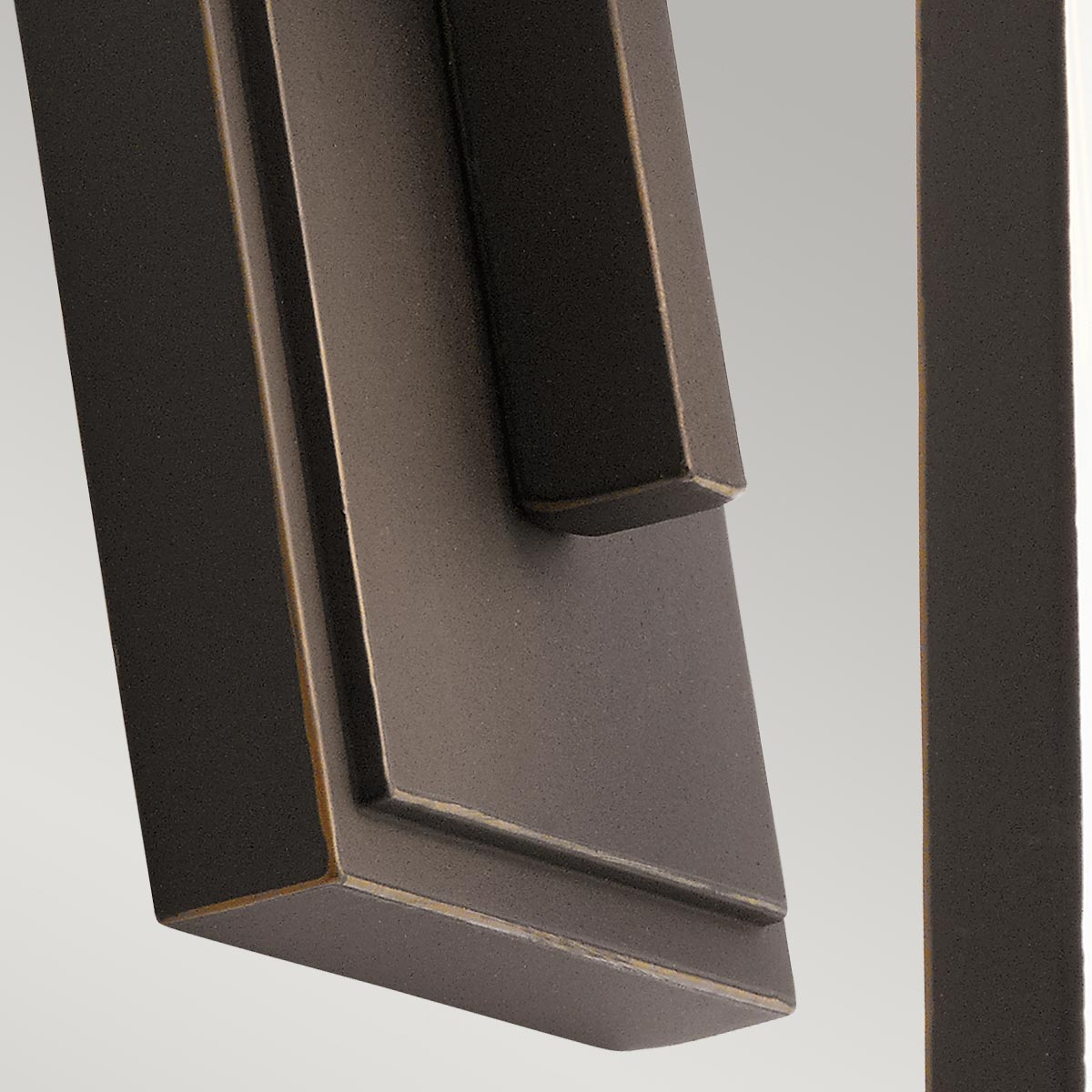 Kichler Outdoor Wall Light from the Delison range. Delison 1 Light Wall Lantern - Small Product Code = KL-DELISON-S-RZ