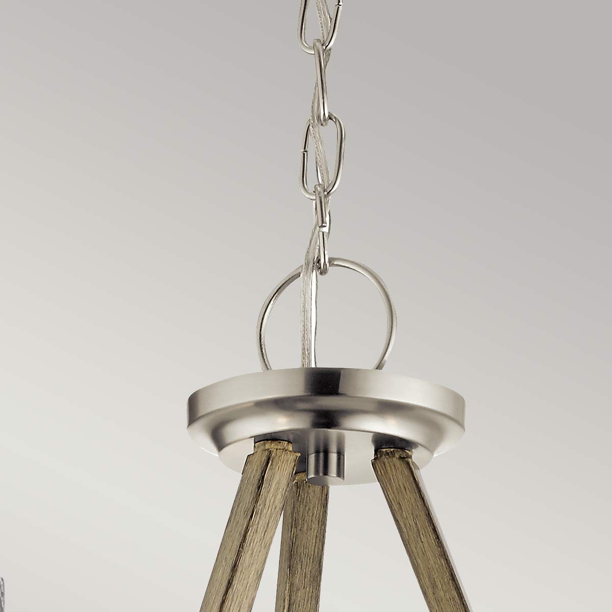 Kichler Chandelier from the Deryn range. Deryn 3 Light Chandelier Product Code = KL-DERYN3-DAG